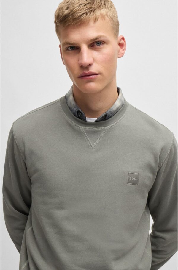 BOSS Westart Maglia di Tuta Uomo Felpa senza cappuccio-4