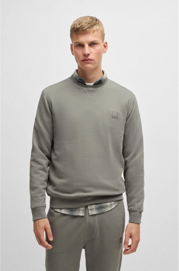 BOSS Westart Maglia di Tuta Uomo Felpa senza cappuccio-2