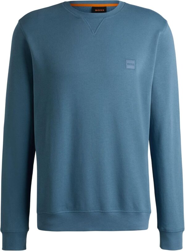 BOSS Westart Maglia di Tuta Uomo Felpa Senza Cappuccio-1