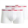HUGO Boxer Uomo Tripl Planet Breve Cotone Elastan