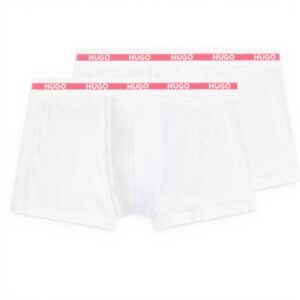 HUGO Boxer Uomo Tripl Planet Breve Cotone Elastan