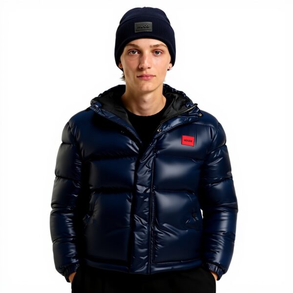 HUGO Cappello Uomo Cotone Berretto Maglia Boss