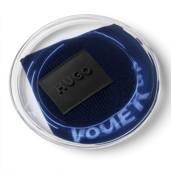 HUGO Cappello Uomo Cotone Berretto Maglia Boss