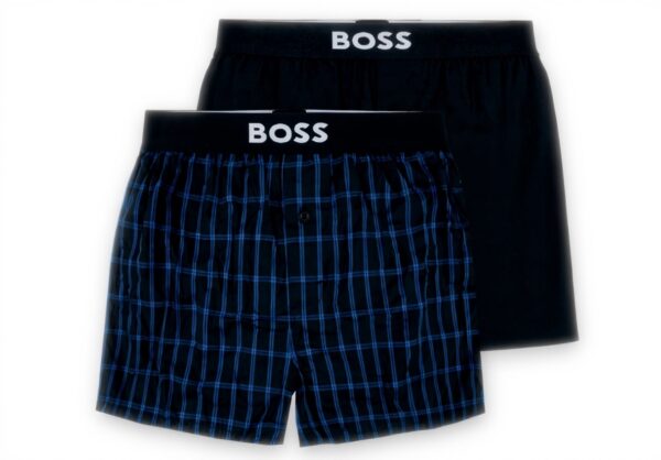 BOSS Boxer Shorts EW Pantaloni Pigiama Uomo Cotone
