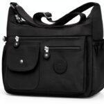 Borsa Tracolla Donna BTNEEU Nylon Leggera 11 Tasche Colori-0