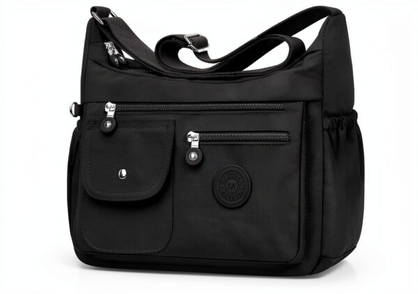 Borsa Tracolla Donna BTNEEU Nylon Leggera 11 Tasche Colori-0