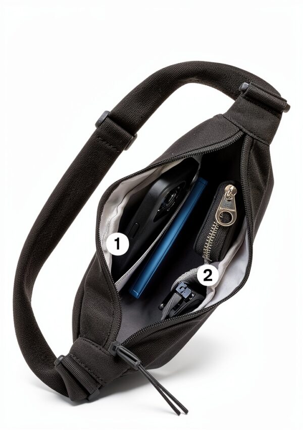 Borsa a tracolla Johnny Urban Ally Unisex RPET impermeabile-3
