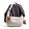Borsa a spalla TYXHXTF beige donna mezzaluna tasche multiple-6