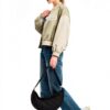 Borsa a spalla donna Micmores nylon impermeabile design-8