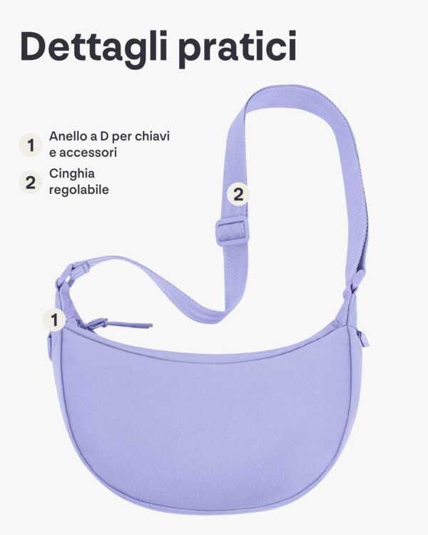 Borsa a tracolla Johnny Urban Ally Unisex RPET impermeabile-5