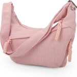 Borsa a tracolla donna viiotu velluto organizzazione-0