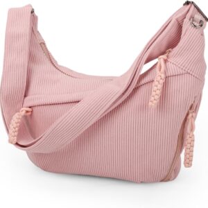 Borsa a tracolla donna viiotu velluto organizzazione-0