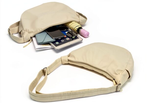 Borsa a tracolla Kommodum donna nylon ampio spazio colori-5