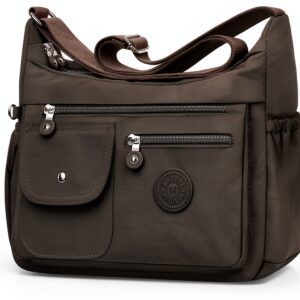 Borsa tracolla donna BTNEEU nylon multi tasche crossbody-0