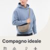 Borsa a tracolla Johnny Urban Ally RPET impermeabile unisex-7