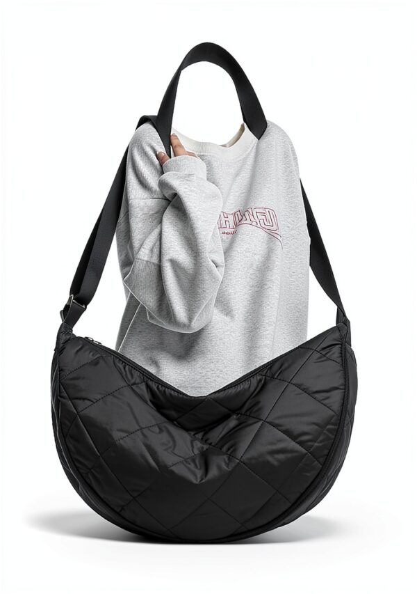 Svpfuo borsa a tracolla donna nylon regolabile capiente-2