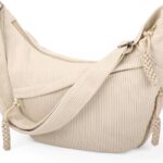 Borsa a tracolla donna viiotu velluto organizzazione-0