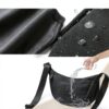 Borsa Mezzaluna Yuson Girl Nylon Donna Tracolla Regolabile-5