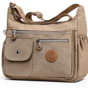 Borsa tracolla donna BTNEEU nylon multi tasche leggera-0