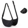 Borsa Mezzaluna Yuson Girl Nylon Donna Tracolla Regolabile-2