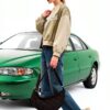 Borsa a spalla donna Micmores nylon impermeabile elegante-8