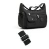 Borsa Tracolla Donna BTNEEU Nylon Leggera 11 Tasche Colori-4