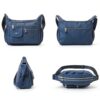 Borsa tracolla donna BTNEEU nylon leggera 11 tasche-5