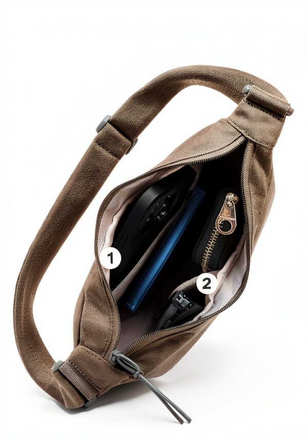 Borsa a tracolla Johnny Urban Ally Unisex RPET impermeabile-6
