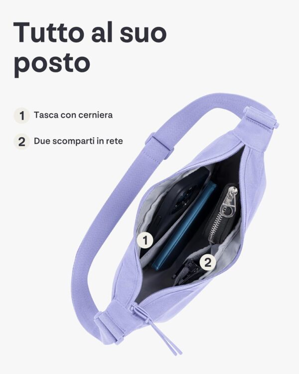 Borsa a tracolla Johnny Urban Ally Unisex RPET impermeabile-6