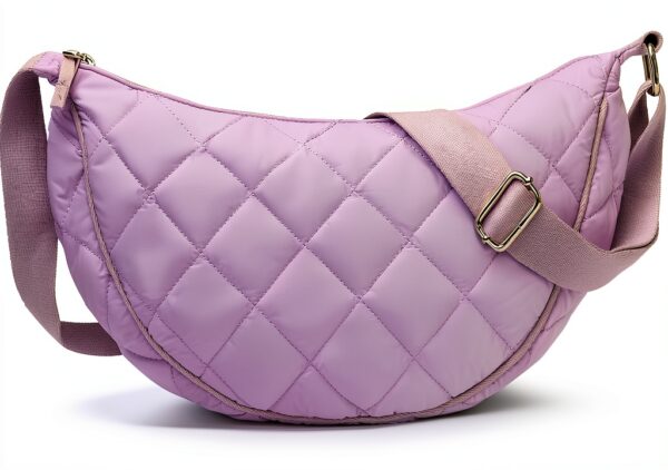 Borsa a spalla donna Micmores nylon impermeabile elegante-0