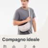 Borsa a tracolla Johnny Urban Ally sostenibile impermeabile-7