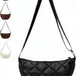 Borsa a mezzaluna GoPaw nylon tracolla regolabile donna-0