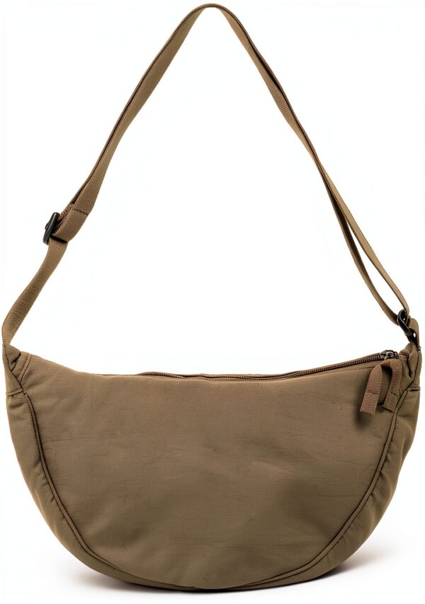 Fecialy Borsa Mezzaluna Nylon Unisex Viaggio Casual