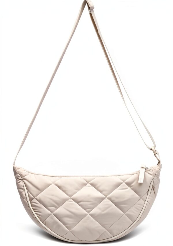 Borsa a tracolla donna HSTWODE nylon mezzaluna regolabile