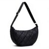 Borsa a spalla donna Micmores nylon impermeabile elegante-5