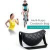 Borsa a spalla donna Micmores nylon impermeabile elegante-6