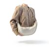 Marsupio MOAZIFI donna impermeabile cotone design mezzaluna-1