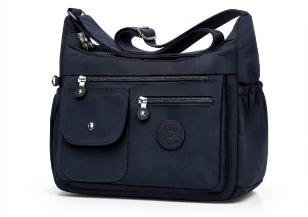 Borsa tracolla donna BTNEEU nylon leggera 11 tasche-0