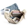 Borsa a spalla TYXHXTF beige donna mezzaluna tasche multiple-4