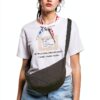 Borsa a mezzaluna GoPaw nylon tracolla regolabile donna-3