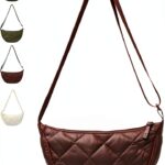 Borsa a mezzaluna GoPaw nylon tracolla regolabile donna-0