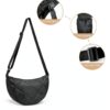 Borsa a mezzaluna GoPaw nylon tracolla regolabile donna-2