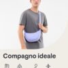 Borsa a tracolla Johnny Urban Ally Unisex RPET impermeabile-7