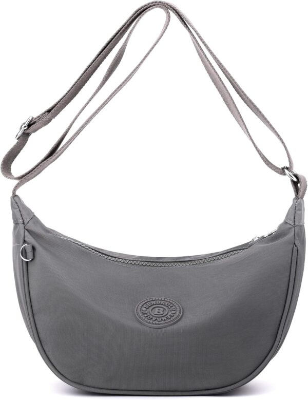 Borsa a tracolla Kommodum donna nylon design mezzaluna-1