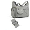 Borsa tracolla donna BTNEEU nylon multi tasche leggera-4