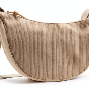 Marsupio MOAZIFI donna impermeabile cotone design mezzaluna-0