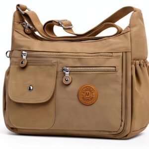 Borsa tracolla donna BTNEEU nylon multi tasche leggera-0