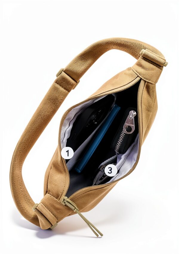 Borsa a tracolla Johnny Urban Ally RPET impermeabile unisex-5