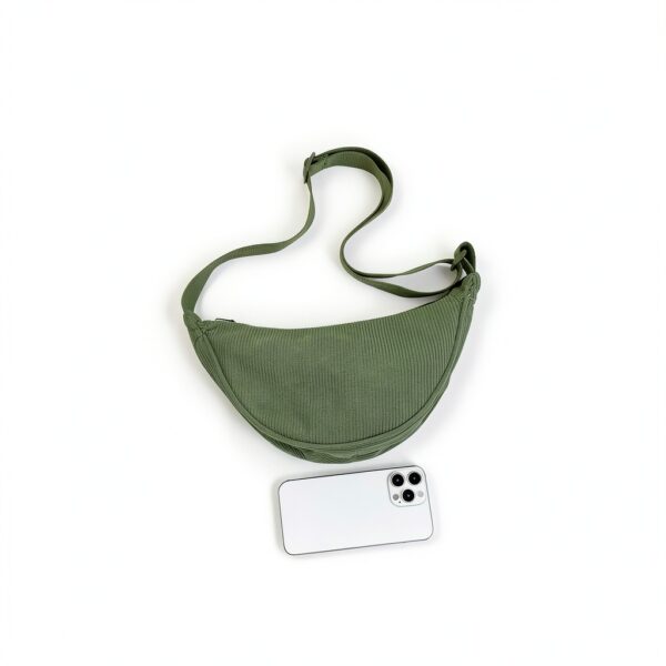 Borsa a spalla donna DKIIL NOIYB tessuto velluto design-2