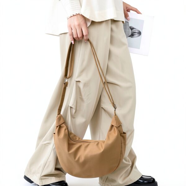 Borsa a tracolla Kommodum donna nylon regolabile versatile-2